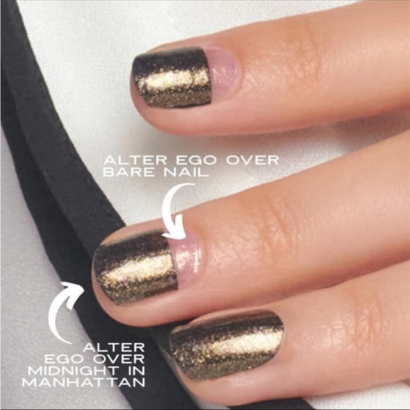 *Retired* Color Street: Alter Ego | Pink Shimmer Overlay Bronze Gold Layer - Picture 12 of 15